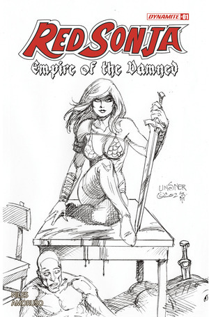 [Red Sonja: Empire of the Damned #1 (Cover M - Joseph Michael Linsner Line Art Incentive)]