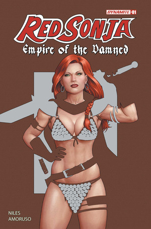 [Red Sonja: Empire of the Damned #1 (Cover S - John Tyler Christopher Negative Space Foil Incentive)]