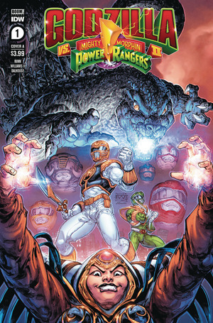 [Godzilla Vs. The Mighty Morphin Power Rangers (series 2) #1 (Cover A - Freddie Williams II)]