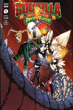 [Godzilla Vs. The Mighty Morphin Power Rangers (series 2) #1 (Cover B - Alex Sanchez)]