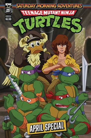 [Teenage Mutant Ninja Turtles: Saturday Morning Adventures - April Special #1 (Cover B - Chris Jones)]