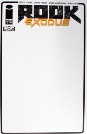 [Rook - Exodus #1 (1st printing, Cover E - Blank)]