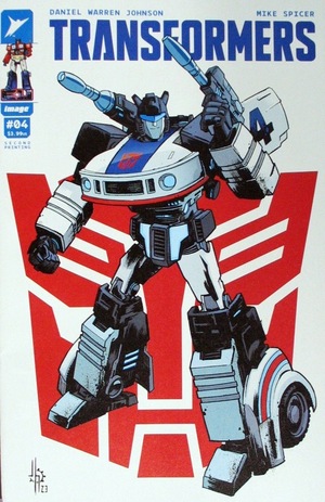 [Transformers (series 4) #4 (2nd printing, Cover B - Jason Howard)]