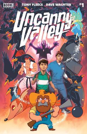 [Uncanny Valley #1 (1st printing, Cover A - Dave Wachter)]