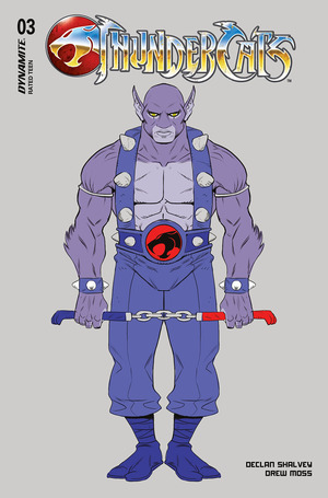 [Thundercats (series 3) #3 (Cover K - Drew Moss Panthro Character Design Incentive)]