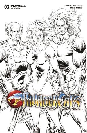 [Thundercats (series 3) #3 (Cover Y - Rob Liefeld B&W Incentive)]