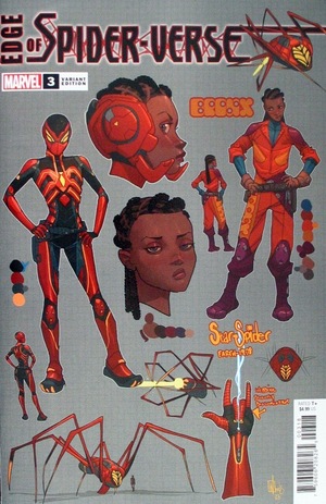 [Edge of Spider-Verse (series 4) No. 3 (Cover L - Pete Woods Character Design Incentive)]