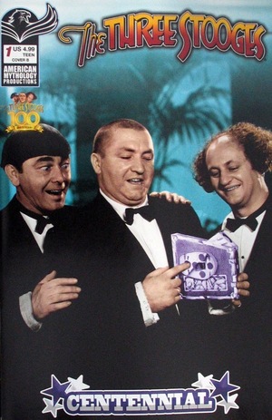 [Three Stooges Centennial #1 (Cover B - Photo)]