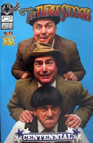 [Three Stooges Centennial #1 (Cover C - New Stooges Photo)]