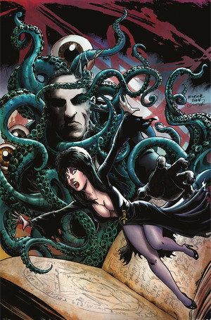 [Elvira Meets H.P. Lovecraft #3 (Cover H - Kewber Baal Full Art Incentive)]