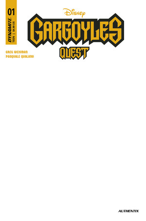 [Gargoyles: Quest #1 (Cover E - Blank Authentix)]