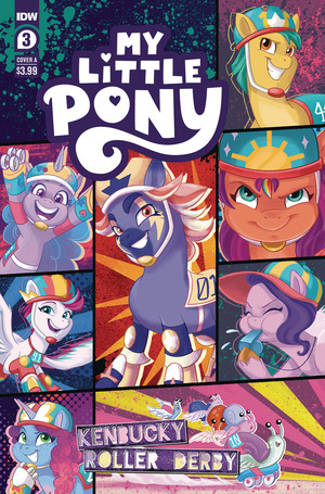 [My Little Pony: Kenbucky Roller Derby #3 (Cover A - Brianna Garcia)]