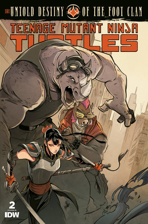 [Teenage Mutant Ninja Turtles: The Untold Destiny of The Foot Clan #2 (Cover C - Santtos Incentive)]