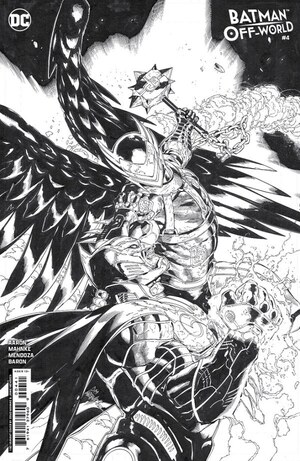 [Batman - Off-World 4 (Cover D - Doug Mahnke B&W Incentive)]