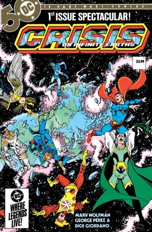 [Crisis on Infinite Earths 1 Facsimile Edition (Cover A - George Perez Wraparound)]