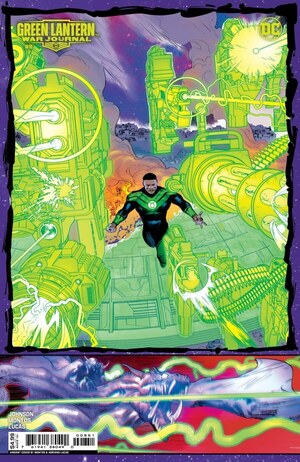 [Green Lantern - War Journal 8 (Cover C - Montos)]