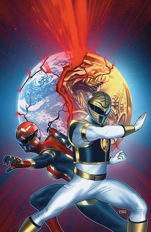 [Mighty Morphin Power Rangers #119 (Cover E - Taurin Clarke Full Art Incentive)]