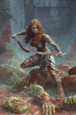 [Red Sonja (series 10) #10 (Cover K - Bjorn Barends Full Art Incentive)]