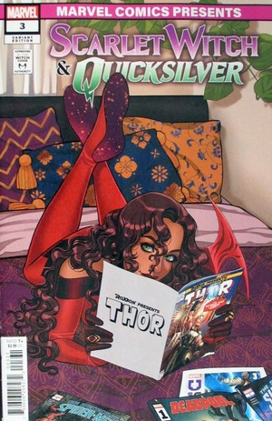 [Scarlet Witch & Quicksilver No. 3 (Cover C - Romy Jones Marvel Presents Variant)]