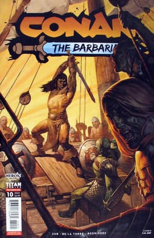 [Conan the Barbarian (series 5) #10 (Cover B - E.M. Gist)]