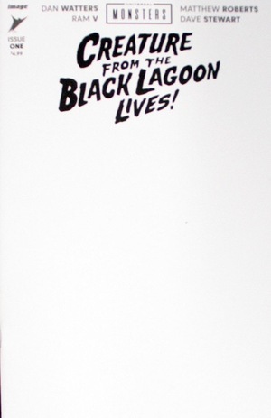 [Universal Monsters: Creature From The Black Lagoon Lives! #1 (Cover H - Blank)]