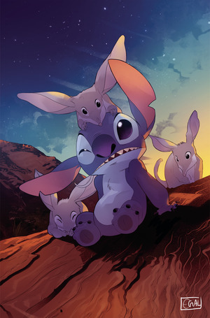 [Lilo & Stitch #3 (Cover F - Edwin Galmon Full Art Incentive)]