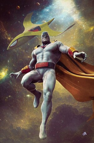 [Space Ghost (series 2) #1 (Cover M - Bjorn Barends Full Art Foil Incentive)]