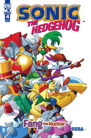 [Sonic the Hedgehog - The Fang Hunter #4 (Cover B - Tyler McGrath)]