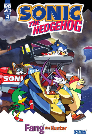 [Sonic the Hedgehog - The Fang Hunter #4 (Cover C - Mauro Fonseca Incentive)]