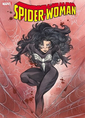 [Spider-Woman (series 8) No. 7 (Cover B - Peach Momoko Black Costume Variant)]