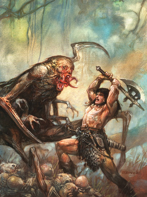 [Savage Sword of Conan (series 3) #2 (Cover C - Dave Dorman Full Art)]