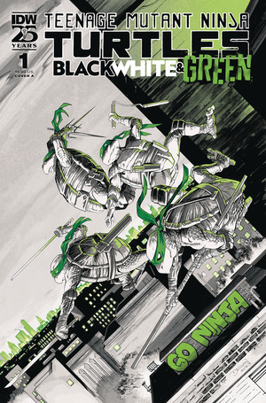 [Teenage Mutant Ninja Turtles: Black, White, & Green #1 (Cover A - Declan Shalvey)]