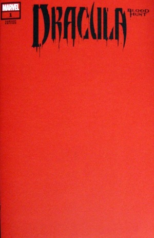 [Dracula: Blood Hunt No. 1 (Cover B - Blood Red Blank)]