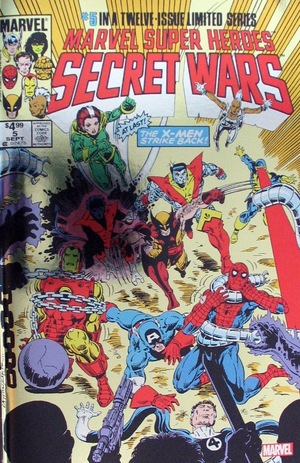 [Marvel Super Heroes Secret Wars Vol. 1, No. 5 Facsimile Edition (Cover B - Bob Layton Foil)]