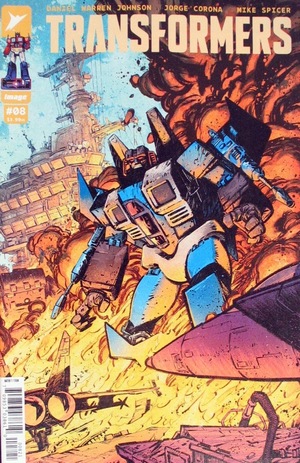 [Transformers (series 4) #8 (1st printing, Cover B - Jorge Corona & Mike Spicer)]