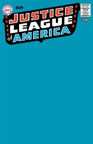 [Justice League of America 1 Facsimile Edition (Cover C - Blank)]