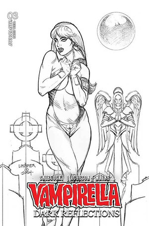 [Vampirella: Dark Reflections #3 (Cover I - Joseph Michael Linsner Line Art Incentive)]