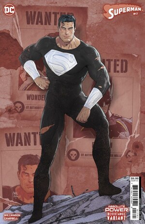 [Superman (series 6) 17 (Cover G - Mikel Janin Resistance Variant)]