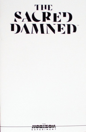 [Sacred Damned #1 (Cover D - Blank)]