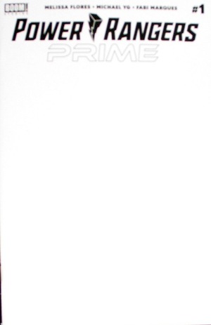 [Power Rangers Prime #1 (1st printing, Cover E - Blank)]