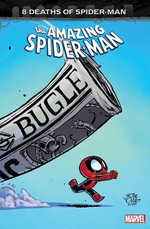 [Amazing Spider-Man (series 6) No. 61 (1st printing, Cover C - Skottie Young 8 Deaths of Spider-Man Variant)]