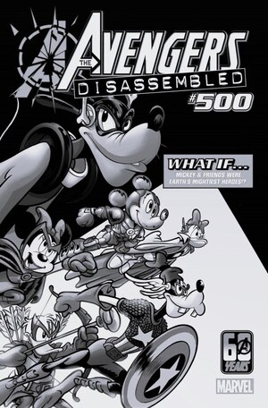 [Amazing Spider-Man (series 6) No. 61 (1st printing, Cover J - Paolo Mottura Disney What If...? B&W Incentive)]