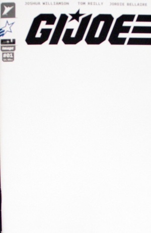 [G.I. Joe (series 13) #1 (1st printing, Cover N - Blank G.I. Joe)]