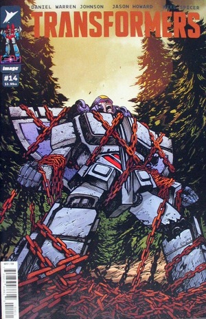[Transformers (series 4) #14 (1st printing, Cover A - Daniel Warren Johnson & Mike Spicer)]