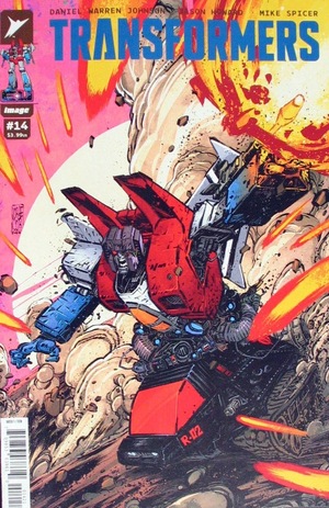 [Transformers (series 4) #14 (1st printing, Cover B - Jorge Corona & Mike Spicer)]