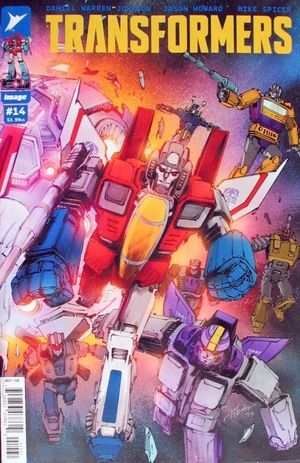 [Transformers (series 4) #14 (1st printing, Cover C - Viktor Bogdanovic Connecting Incentive)]