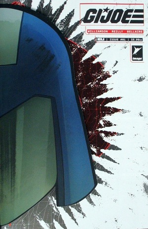 [G.I. Joe (series 13) #1 (1st printing, Cover R - Andrea Milana Cobra Commander Die-Cut Mask Variant)]
