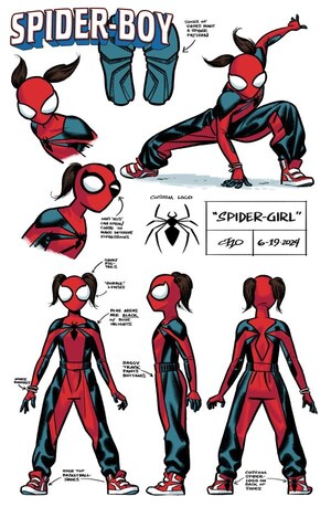 [Spider-Boy No. 13 (Cover J - Michael Cho Character Design Incentive)]