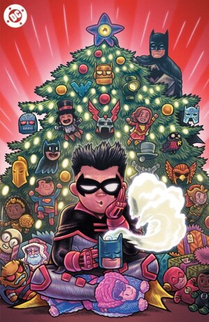 [Batman / Santa Claus - Silent Knight Returns 1 (Cover C - Dan Hipp DC Holiday Surprise Rub-and-Smell Variant)]