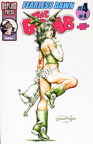 [Fearless Dawn - The Bomb #4 (Cover B - Steve Mannion Retro Variant)]